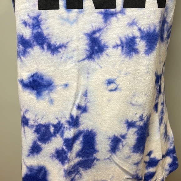 PINK Victoria’s Secret Tie Dye American Flag Tap Top - Picture 6 of 12